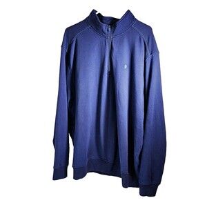 IZOD Men's Advantage Performance Quarter Zip Fleece Pullover Sweatshirt, 2XL